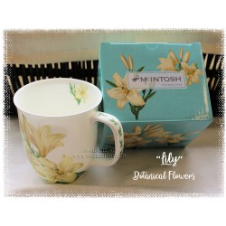 NEW "Botanical Flowers" Java Mugs - McIntosh Fine Bone China